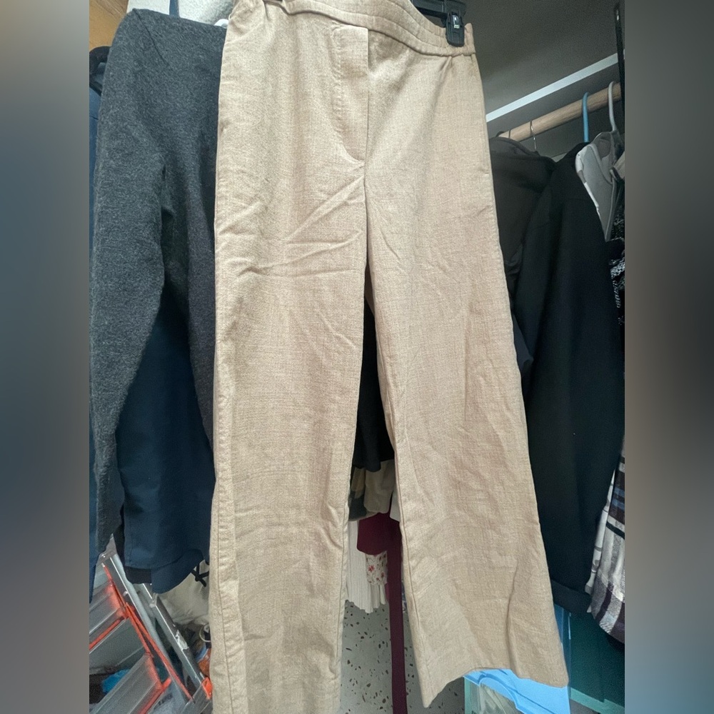 COS Taupe Wool Pants